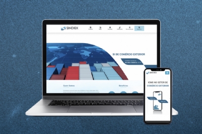 Imagem de Lançamento do novo site da Sindiex
